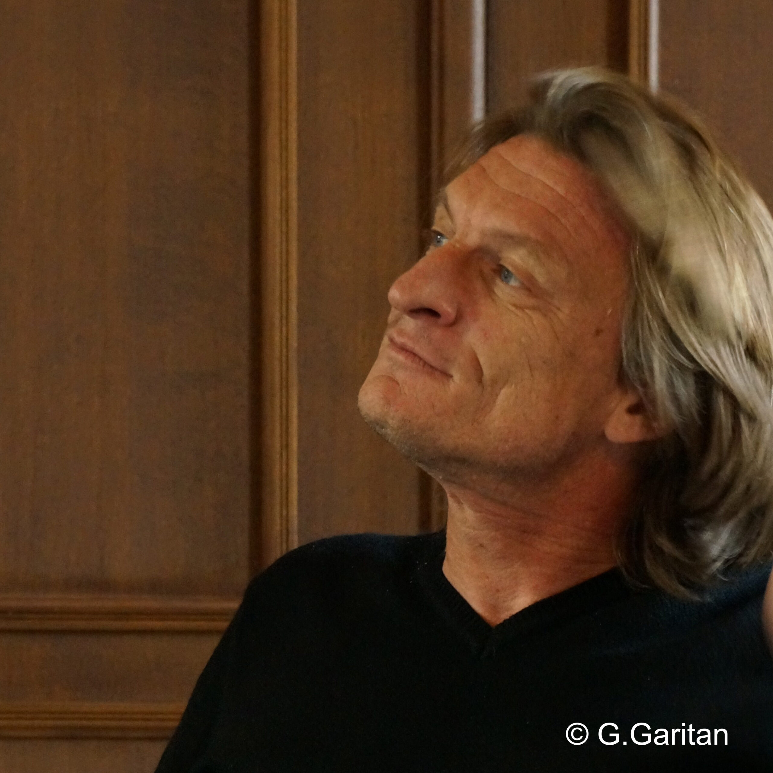 Marcus Malte au Festival Lire au Pradet mars 2025 Portrait de Marcus Malte, écrivain